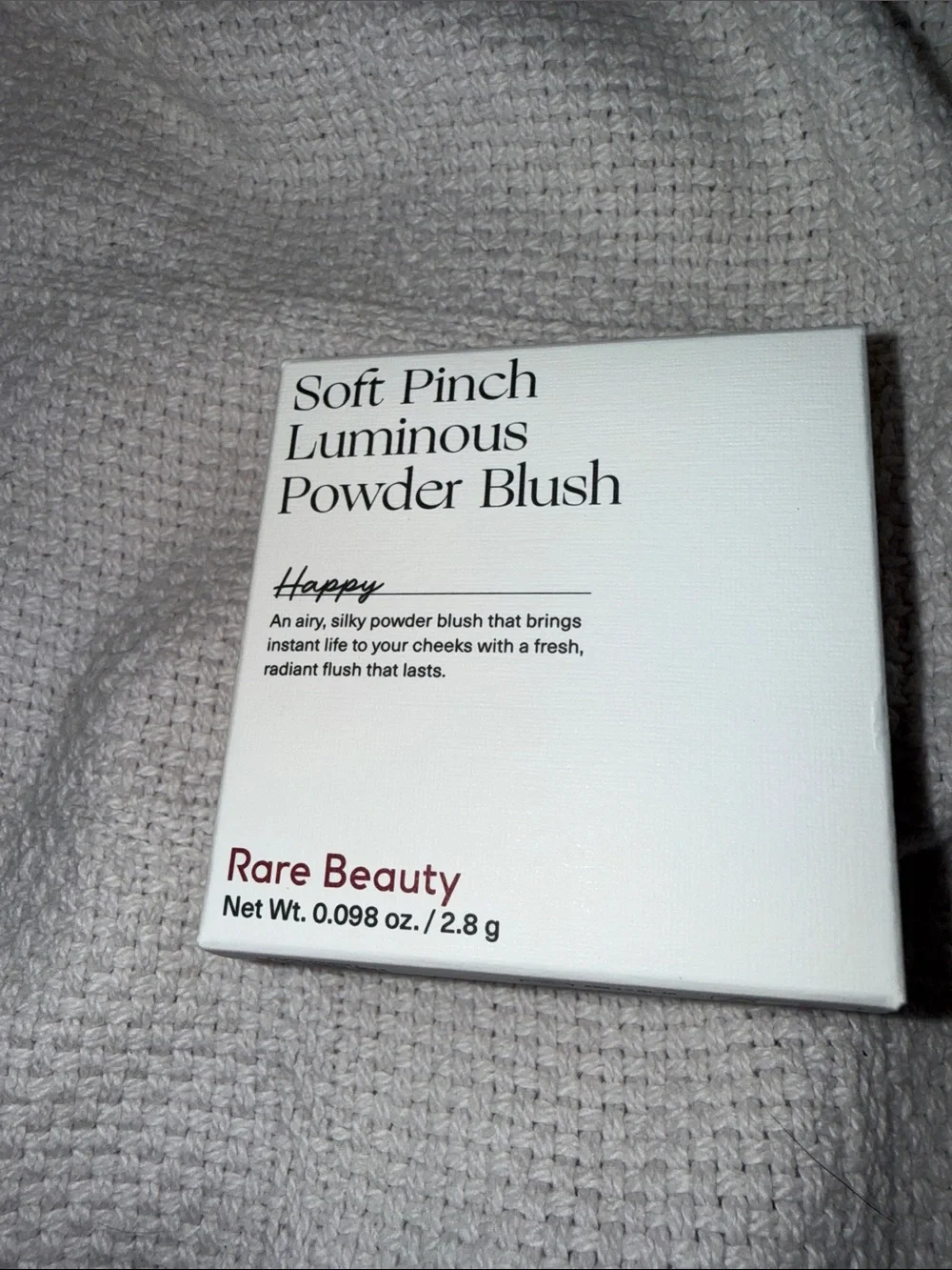 Rare Beauty Soft Pinch Luminous Powder Blush — Soft Pink